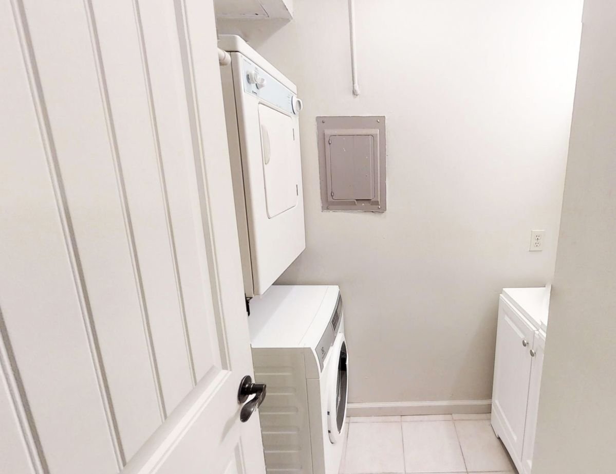 Laundry an Half Bath