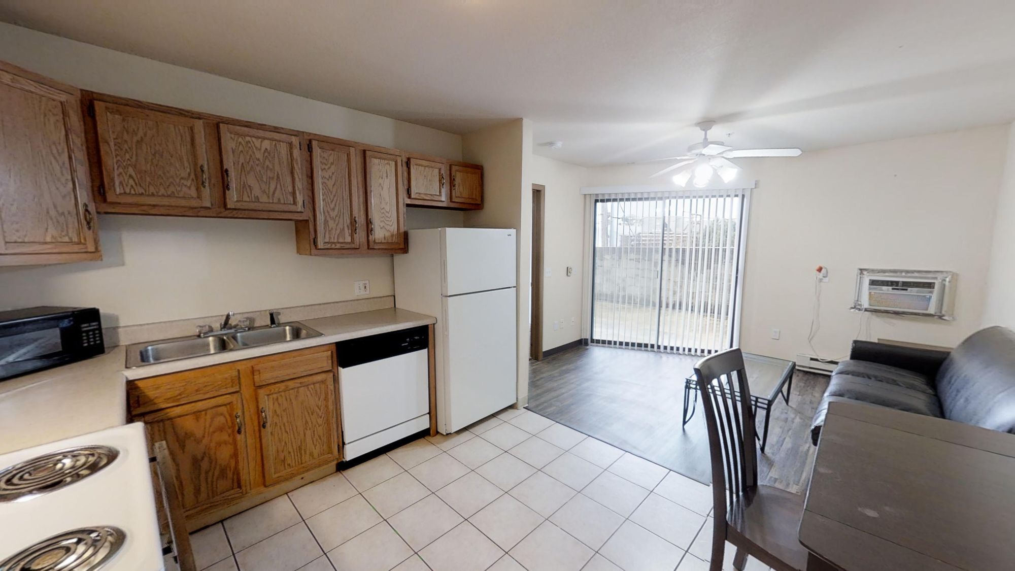 Kitchen to living