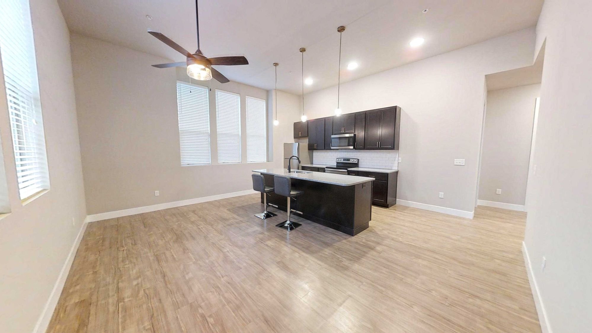 Kitchen to Living Room 2