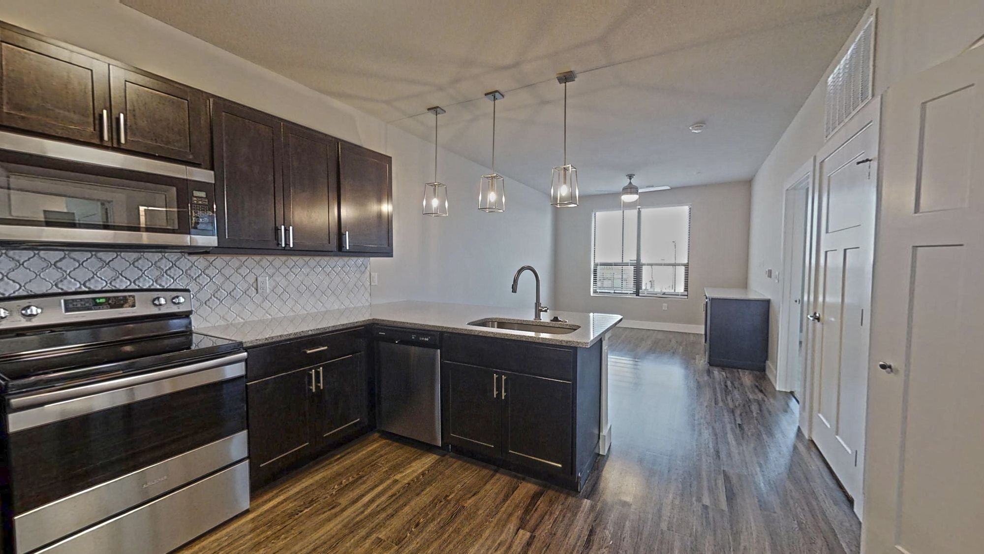 Kitchen to living