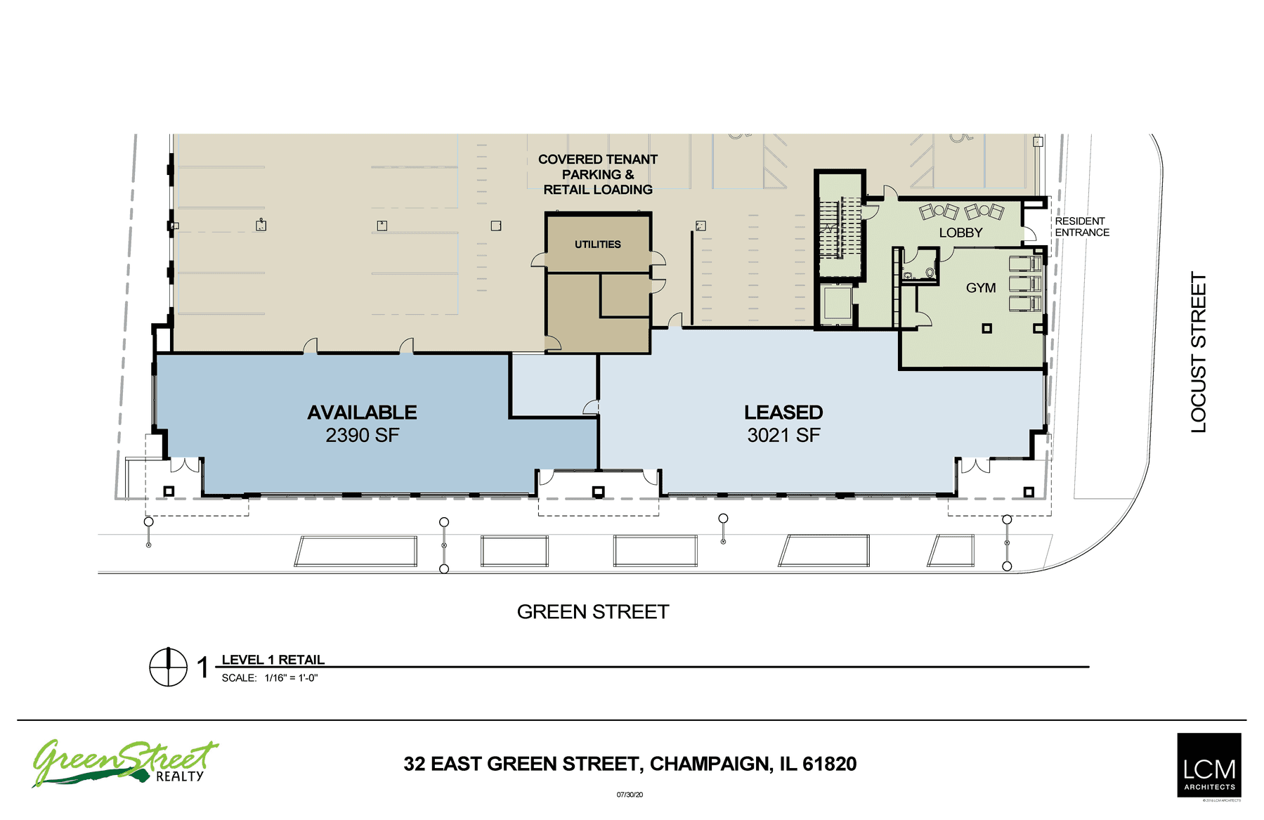 32 Green Floor Plan 2390 SF Available