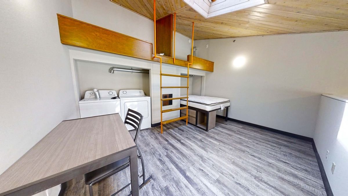 Bedroom and Laundry