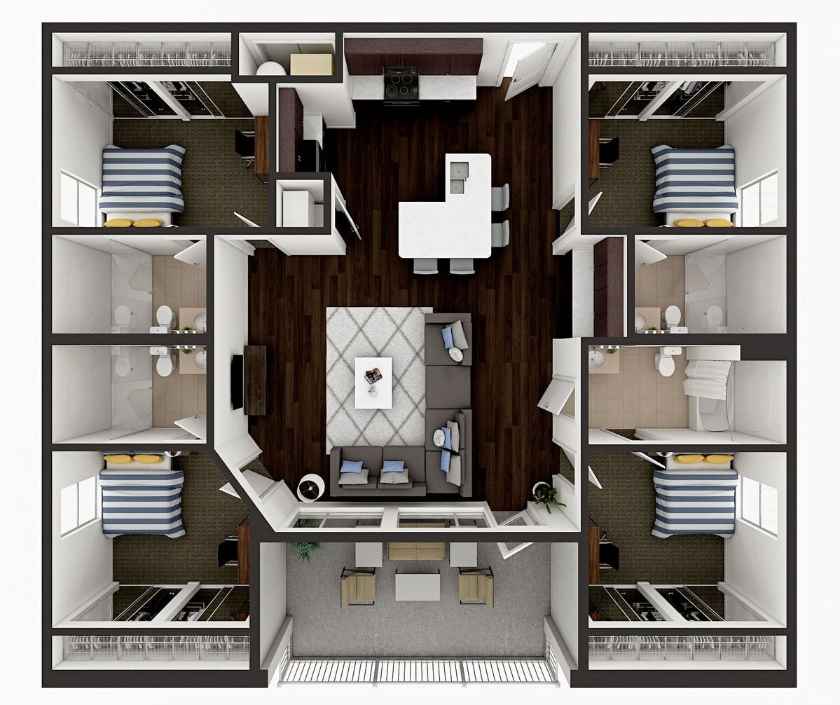 D1-307 daniel 1540 sq ft