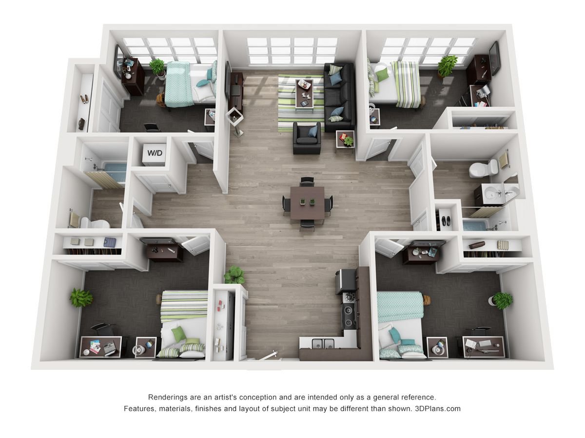 209-E-University_Unit-G-4-BR-2-BA