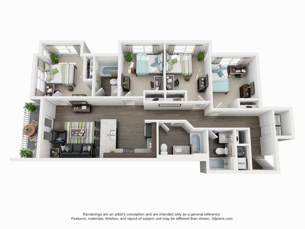 106 E Armory_4BR - 3D for Web